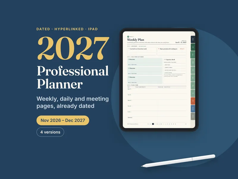 2027 Professional Planner listing image